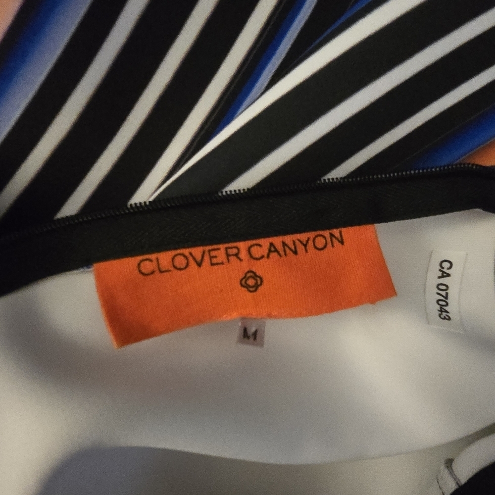 Clover Canyon Stained Glass Neoprene Dress Size M - Picture 8 of 11